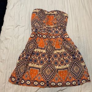 Juniors tube too dress with pockets